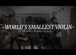 AJR World S Smallest Violin Slowed Reverb Muffled BassBoosted LYRICS