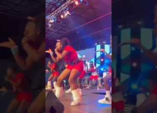 Willy Paul Stage Perfoming TOTO Willypaul Willypaul Dancechallenge Shorts New Shorts