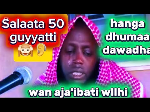 Guyyatti Salaata 50tti Sallallahu Alaihi Wa Sallam Darsii By Sheikh Iliyas Abbas Dhaggeeffadha