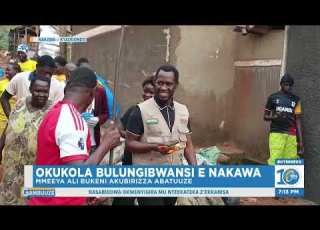  Okukola Bulungibwansi E Nakawa Mmeeya Ali Bukeni Akubirizza Abatuuze Okukolera Awamu
