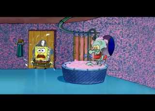 Spongebob Drops By Squidward S House But He Breaks The Door