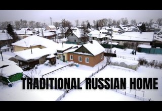 VISITING A TRADITIONAL RUSSIAN HOUSE 2023 How Some People In Russia Live Siberia Travel Vlog