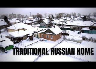 VISITING A TRADITIONAL RUSSIAN HOUSE 2023 How Some People In Russia Live Siberia Travel Vlog