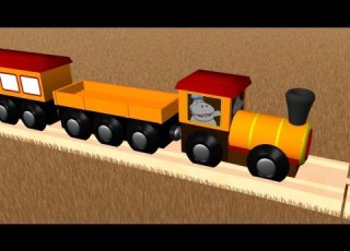 Wooden Number Train Numbers 1 To 10 The Original
