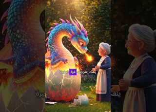  التنين ووحيد القرن الصغير قصة مؤثرة عن الشجاعة واللطف