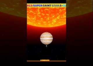  Red Super Gaint Star In Universe Viral Shorts Youtubeshorts