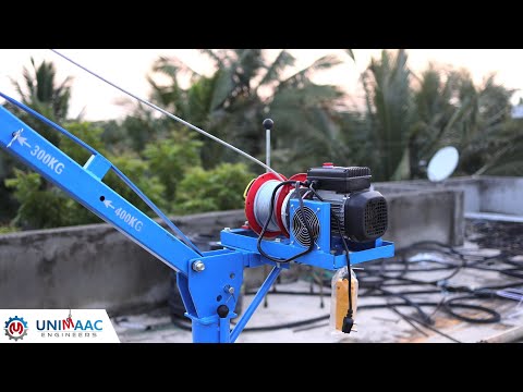 400 Kg Mini Crane Premium Brand Unimaac Engineers