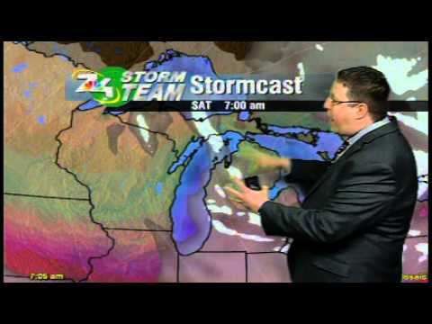 February 13 Morning Forecast Dangerous Winter Weather Rolling In