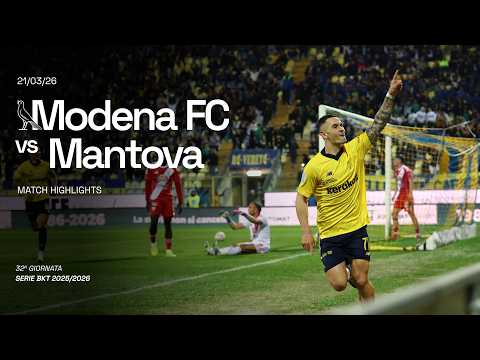 Highlights Serie BKT Modena Mantova 2 1 Highlights Serie BKT Modena Mantova 2 1
