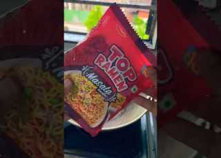 Nissin Top Ramen Masala Noodle Topramen Noodles Quickrecipe Foodshorts Shortsviral Foodie