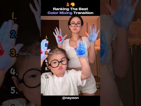 Ranking The BEST Color Mixing Transition Ranking The BEST Color Mixing Transition