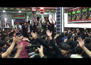 مولای من حسین مسیحای من حسین نوحه سینه زنی با صدای قاری وحید الله یاوری