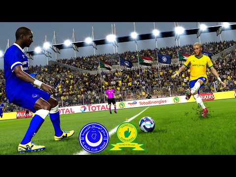 AL HILAL OMDURMAN Vs MAMELODI SUNDOWNS CAF CHAMPIONS LEAGUE 25 26 FOOTBALL GAMEPLAY HD PES 2026