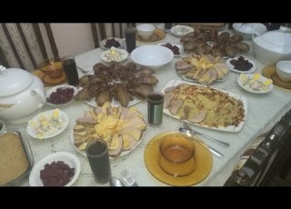  منيو اول يوم رمضان وعزمه جامده يارب تعجبكو