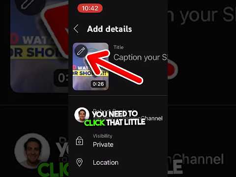 How To Change Your Thumbnail On YouTube Shorts Works Everytime