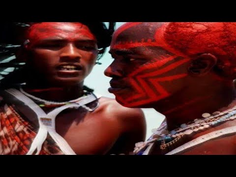 Warriors Singing At The Maasai Boma In Melela Morogoro Tanzania