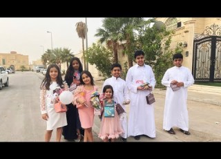  عيد الفطر تعيدنا فالمسجد الصباح وجمعنا عيديات ولعنا طراطيع