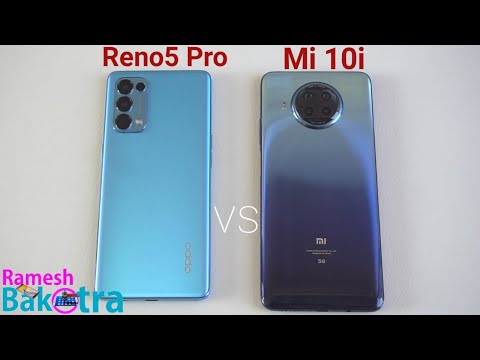 Oppo Reno 5 Pro 5G Vs Mi 10i 5G SpeedTest And Camera Comparison