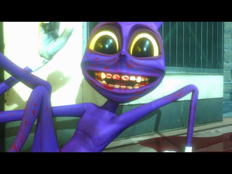 Cartoon Cat Becomes An Ao Oni