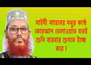  Quran Tilawat By Delwar Hussain Saidi 2020 I Beautiful Quran Tilawat I Saidi New Waz I Modur Tilawt
