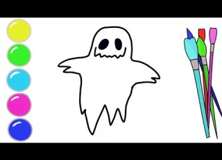  كيفية رسم شبح