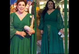 شاهد أبنة رجاء الجداوي ترتدي نفس فستان والدتها ونفس مجوهراتها في احدي الحفالات Shorts