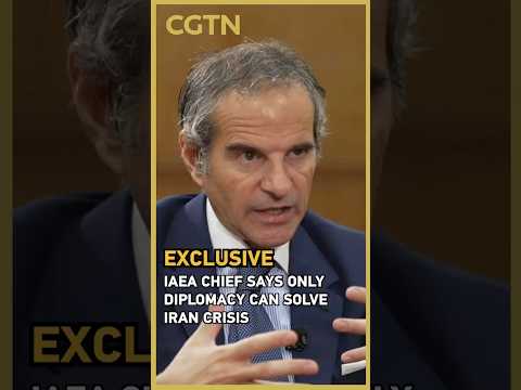 Exclusive IAEA Chief Says Only Diplomacy Can Solve Iran Crisis