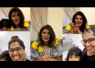  الهام الفضالة وهيا الشعيبي اضحك وستانس وتكم