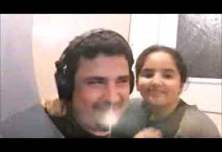 خالد بارحمن الا معين مع ابنتي رنا خالد بارحمن ايوب طارش