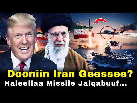 Doonii US Iran Geessee Haleellaa Missile Jalqabuuf
