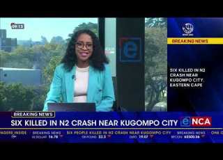 Six Killed In N2 Crash Near Kugompo City Eastern Cape