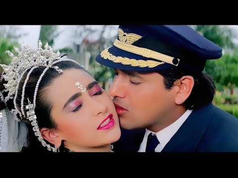 Yaad Sataye Teri Need Churayi Lyrical Raja Babu 90 S Evergreen Song Karshma Kapoor Govinda