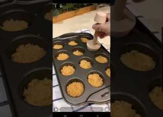 ميني تشيزكيك من سناب الشيف مشاعل الطريفي