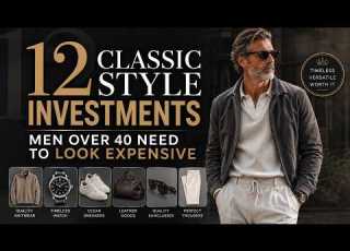  12 Classic Style Investments Men Over 40 Need To Look Expensive