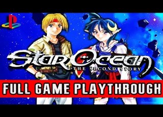  STAR OCEAN THE SECOND STORY 1998 FULL GAME Gameplay Movie Walkthrough FULL HD