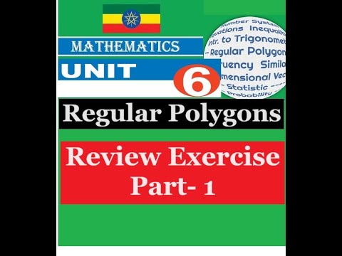 Mathematics Grade 9 Unit 6 Review Exercise Part 1 MathT 21