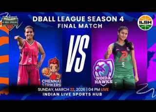  LIVE CHENNAI STRIKERS VS NOIDA HAWKS FINAL MATCH DBALL LEAGUE SEASON 4