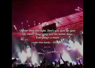Louder Than Bombs Bts Btseedit Status Statusvideo Bangtan Bangtantv Btsarmy Btsarmyforever
