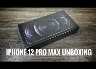 IPhone 12 Pro Max Graphite Unboxing Setup