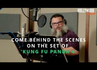 Come Behind The Scenes Of Kung Fu Panda 4 Jack Black Awkwafina Bryan Cranston Viola Davis