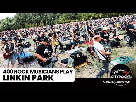 400 Musicians Play Linkin Park S New Divide CITYROCKS The Biggest Rock Band In Central Europe