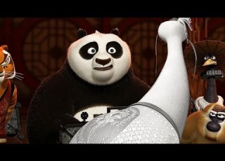Kung Fu Panda 2 Shen Meets With Po First Battle Scene 2011 4K