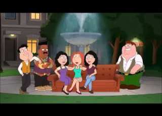 Family Guy Theme Friends Version