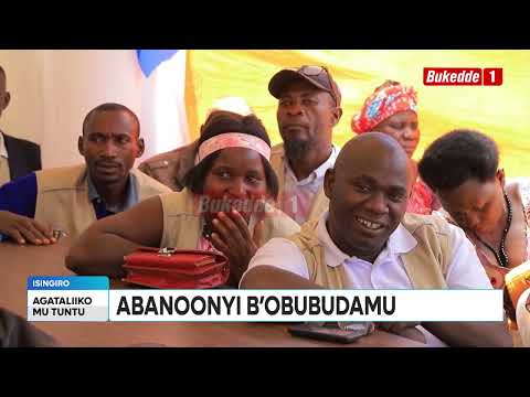 Ttuntu Okutumbula Embeera Z Abantu Abanoonyi Boobubudamu Baweereddwa Pulojekiti Zibayambe