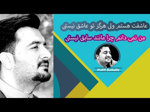 حبیب بهشتی ـ دکلمه زیبا عاشقانه عاشقت هستم ولی هرگز تو عاشق نیستی