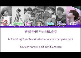  BTS Pied Piper Color Coded Lyrics