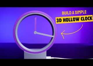  How I Made This Amazing 3D Hollow Clock