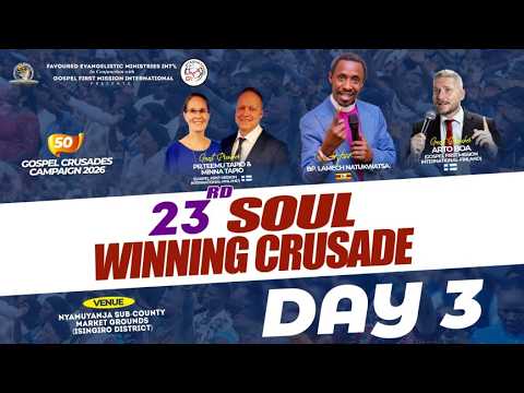 23RD SOUL WINNING CRUSADE FINALDAY BP LAMECH NATUKWATSA PROPHET SAMUHANGA KONSOLO FROM ZAMBIA