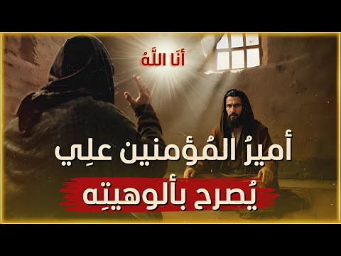 أمير المؤمنين ي صرح بألوهيته علي هو الله حديث غلبا بن أحمد مشهد تصويري