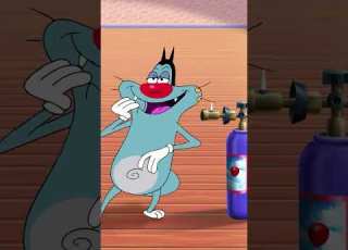 A Strange Balloon Funny Shorts Oggy Cartoon For Kids